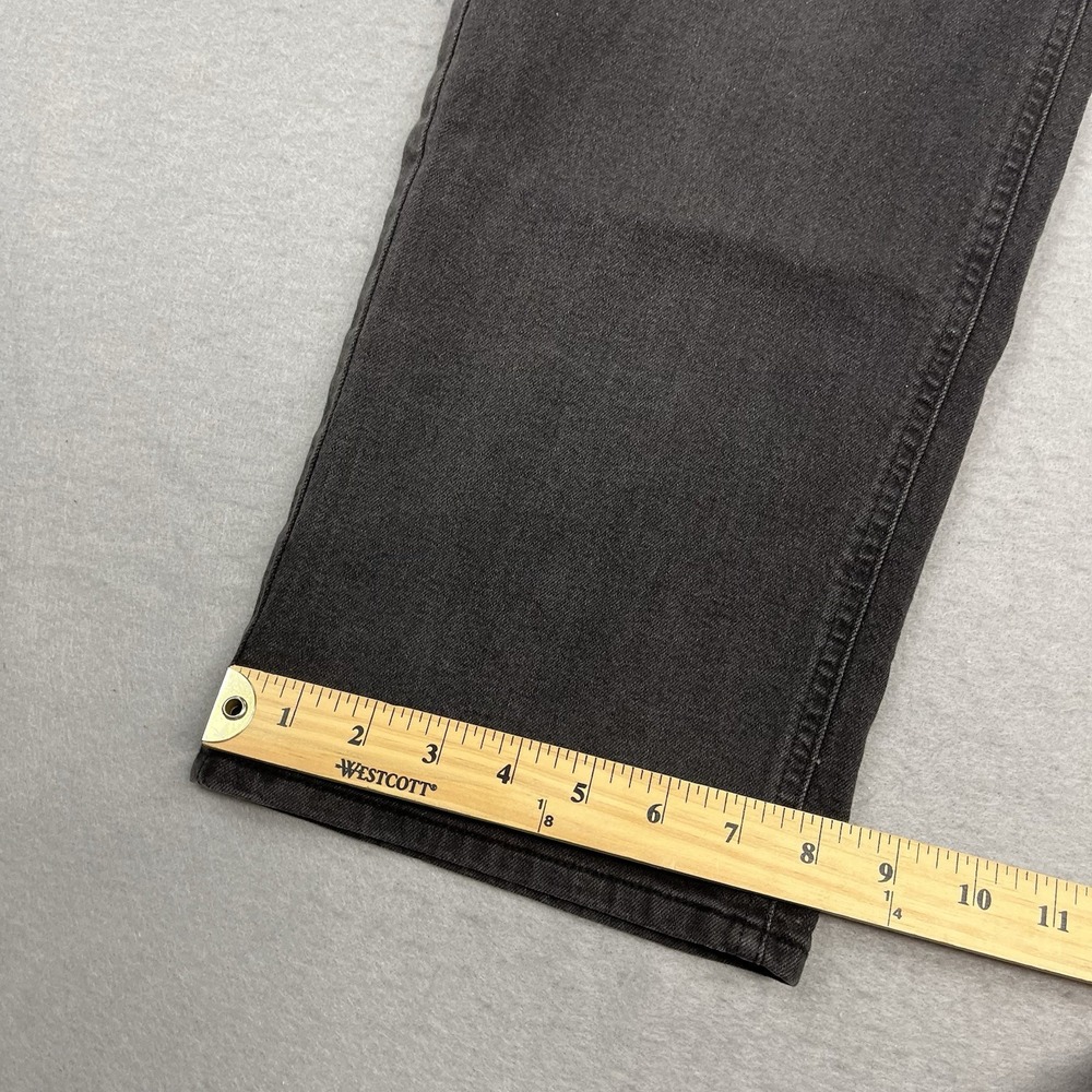 Buffalo David Bitton Jeans Mens 34x30 Black Denim Pants Relaxed Straight Driven - Picture 14 of 15